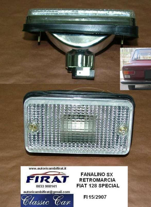 FANALINO RETROMARCIA FIAT 128 SPECIAL POST.SX